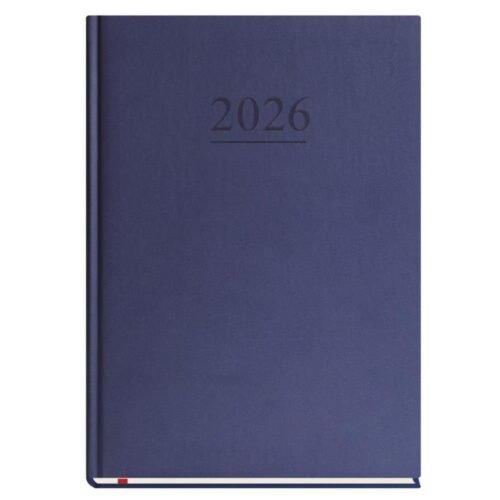 Terminarz 2026 B5 tygodniowy klasyczny granatowy