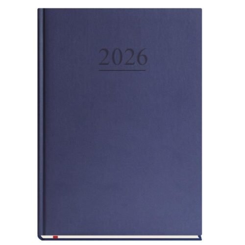 Terminarz 2026 A4 tygodniowy uniwersalny granatowy