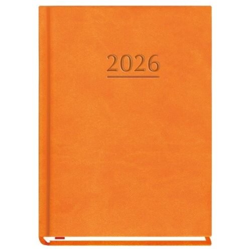 Terminarz 2026 A6 tygodniowy Ola pomarańczowy