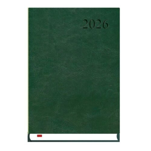 Terminarz 2026 A5 Asystent Alaska ciemnozielony