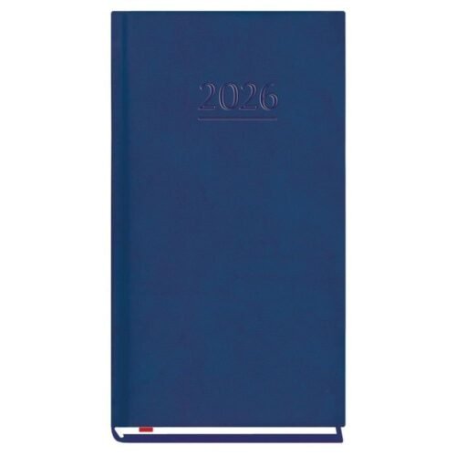 Terminarz 2026 kieszonkowy niebieski