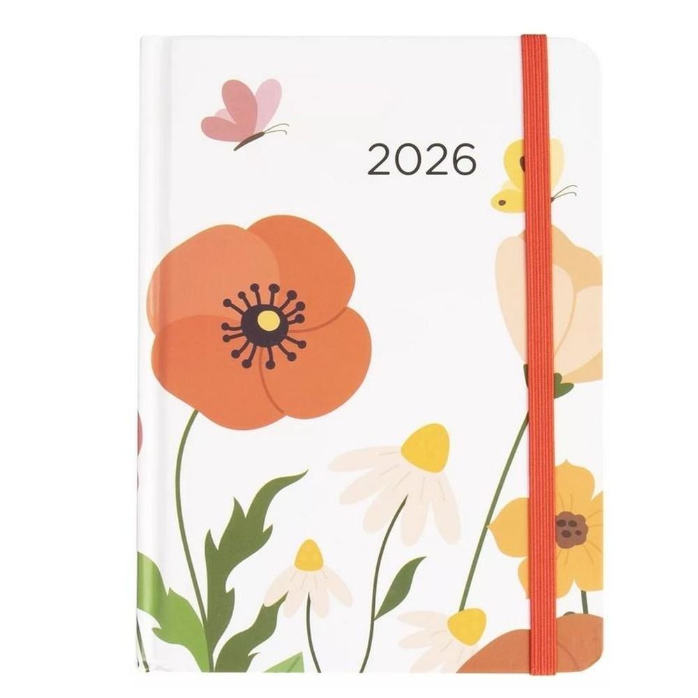 Kalendarz dzienny 2026 B6 Maki ALBI