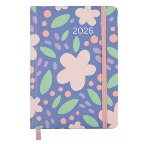 Kalendarz dzienny 2026 B6 Kwiaty ALBI