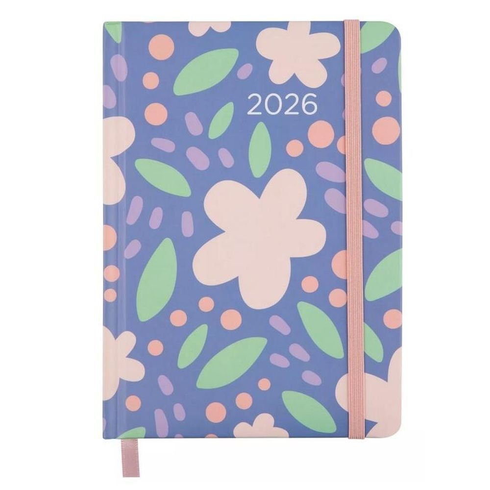 Kalendarz dzienny 2026 B6 Kwiaty ALBI