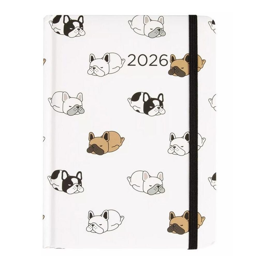 Kalendarz dzienny 2026 B6 Psy ALBI