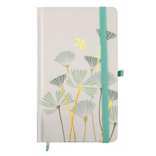 Kalendarz kieszonkowy 2026 Niebieskie kwiaty ALBI