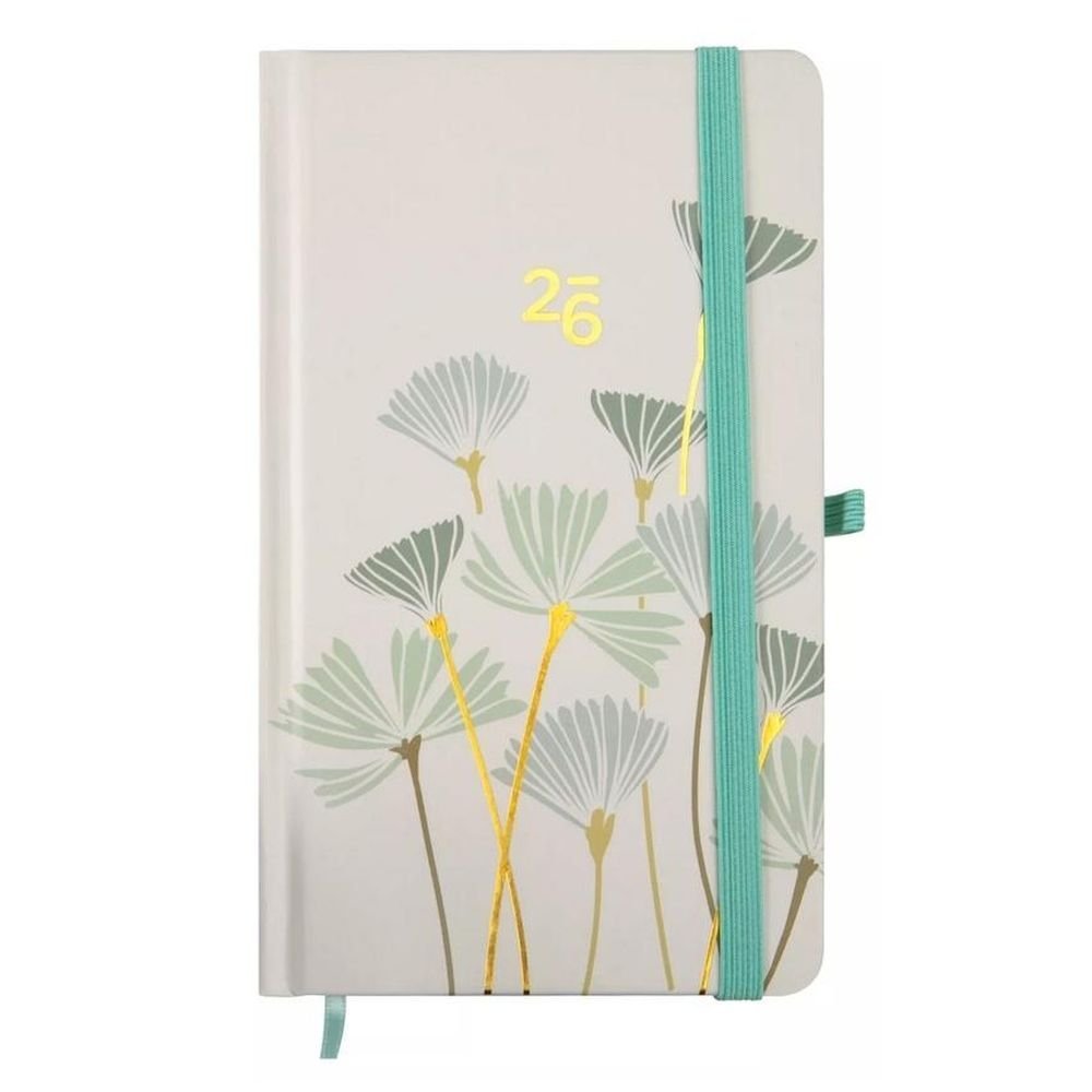 Kalendarz kieszonkowy 2026 Niebieskie kwiaty ALBI