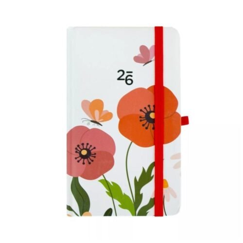 Kalendarz kieszonkowy 2026 Czerwone Maki ALBI