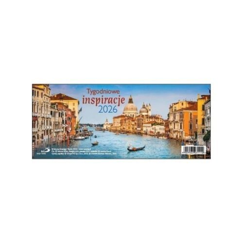 Kalendarz 2026 tygodniowy na biurko inspiracje