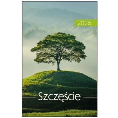 Kalendarz 2026 kieszonkowy szczęście drzewo