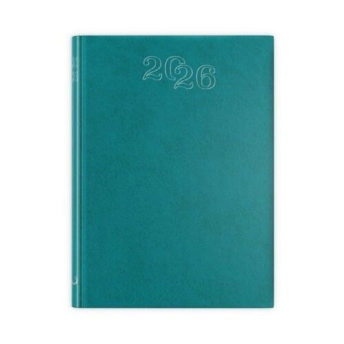 Terminarz 2026 B7 turkusowy