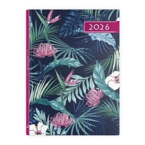 Terminarz 2026 B6 kwiatki