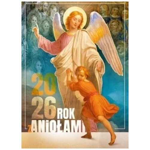 Kalendarz 2026 ścienny wieloplanszowy z Aniołami