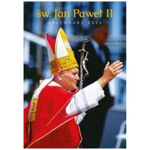 Kalendarz 2026 ścienny wieloplanszowy JP II