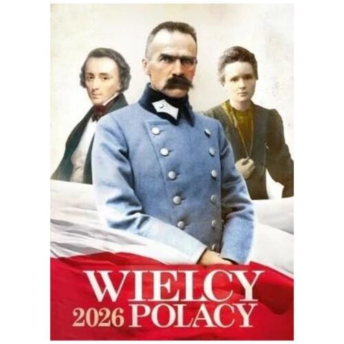 Kalendarz 2026 ścienny wieloplanszowy Polacy