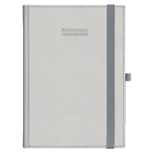 Kalendarz naucz. 2025/26 A5 Nebraska gumka srebrny