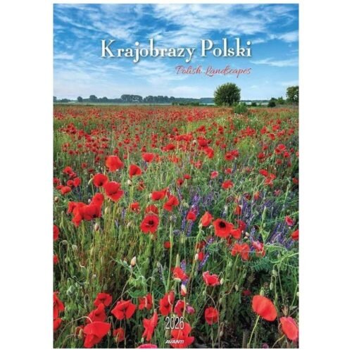 Kalendarz 2026 ścienny Krajobrazy Polski