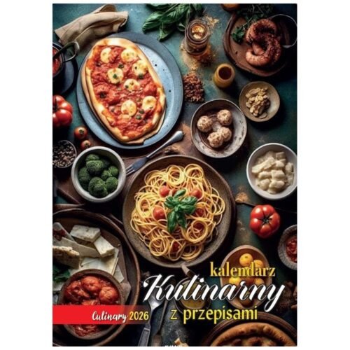 Kalendarz 2026 ścienny Kulinarny z przepisami