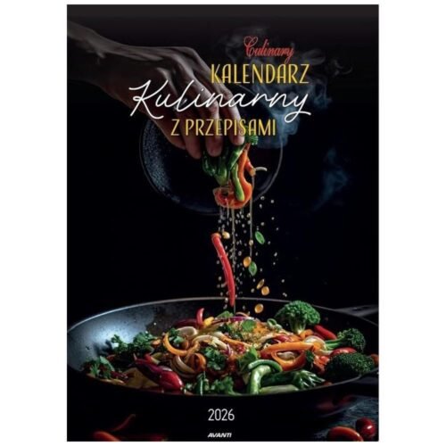 Kalendarz 2026 ścienny Kulinarny z przepisami