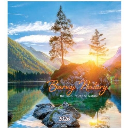 Kalendarz 2026 ścienny 32x32cm Barwy...