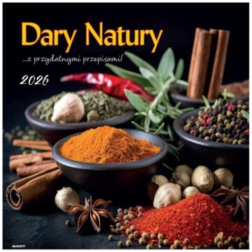 Kalendarz 2026 ścienny albumowy 30x30cm Dary...