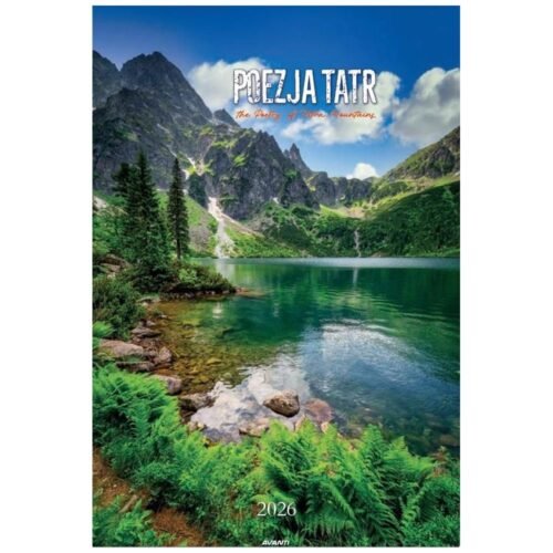 Kalendarz 2026 ścienny A3 Poezja Tatr
