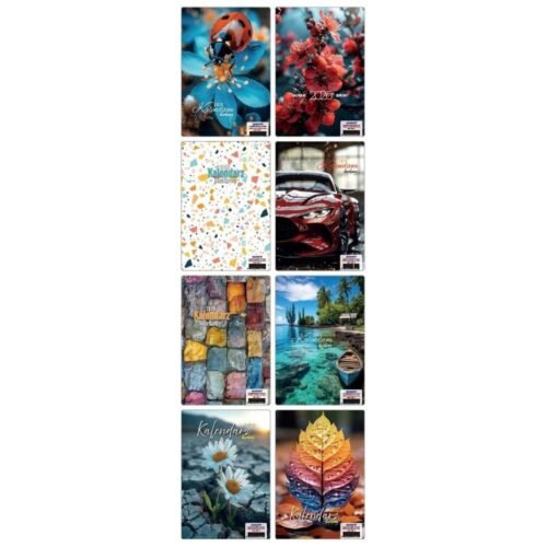 Kalendarz 2026 biurkowy A5 MIX