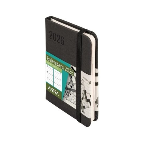 Kalendarz 2026 A7 Awangarda TDW czarny