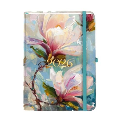 Kalendarz 2026 A6 Botanical Flora TDW