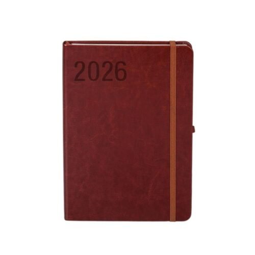 Kalendarz 2026 A4 Formalizm brązowy TDW