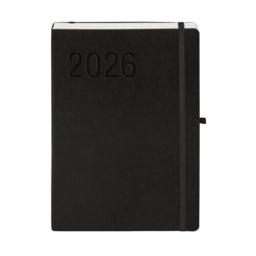 Kalendarz 2026 B5 Impresja czarny DNS