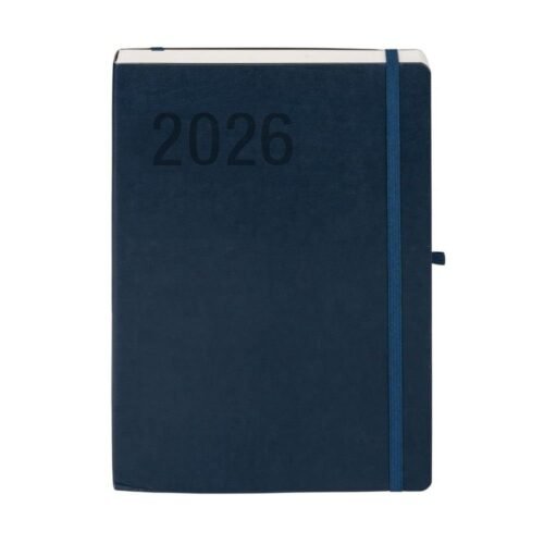 Kalendarz 2026 B5 Impresja granatowy DNS