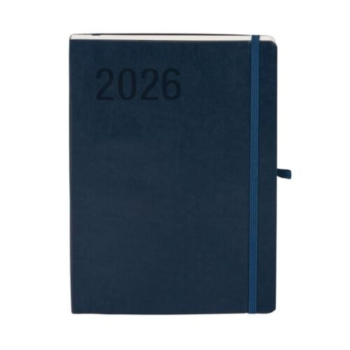 Kalendarz 2026 B5 Impresja granatowy TDW