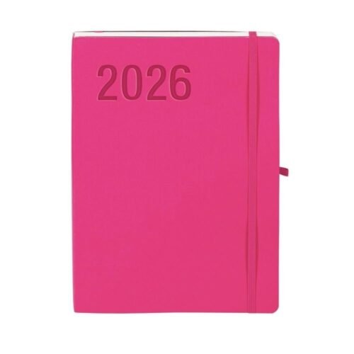 Kalendarz 2026 B5 Impresja różowy TDW