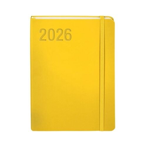 Kalendarz 2026 A5 Minimalizm złoty TNS