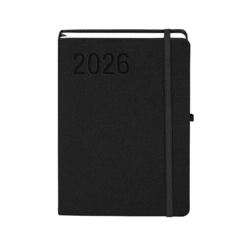 Kalendarz 2026 A5 Rubi czarny DNS