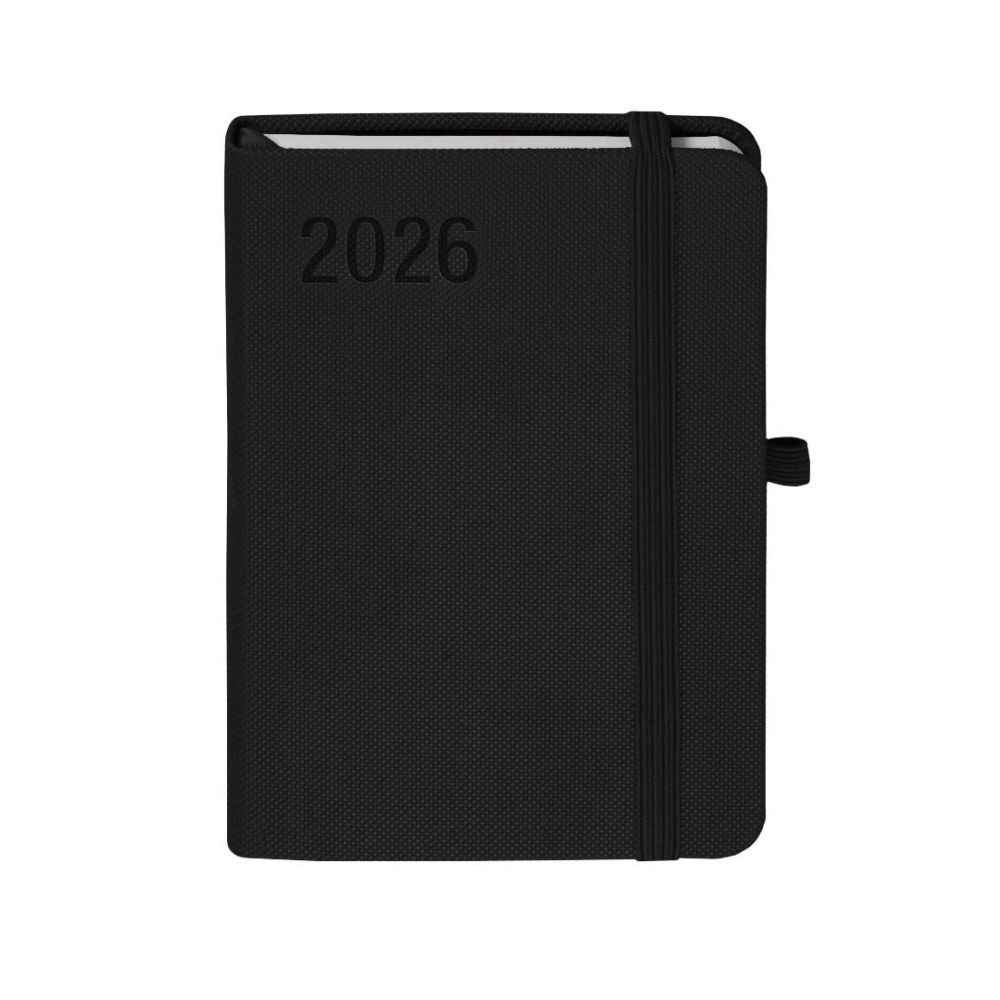 Kalendarz 2026 A6 Rubi czarny TDW