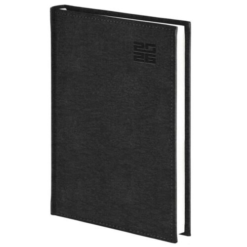 Kalendarz 2026 A4 tygodniowy Aluminium czarny