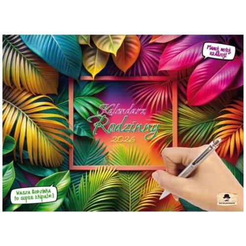 Kalendarz 2026 ścienny albumowy rodzinny