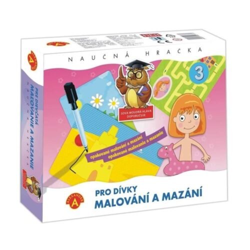 Rysowanie zmazywanie dziewczynki CZ/SK ALEX