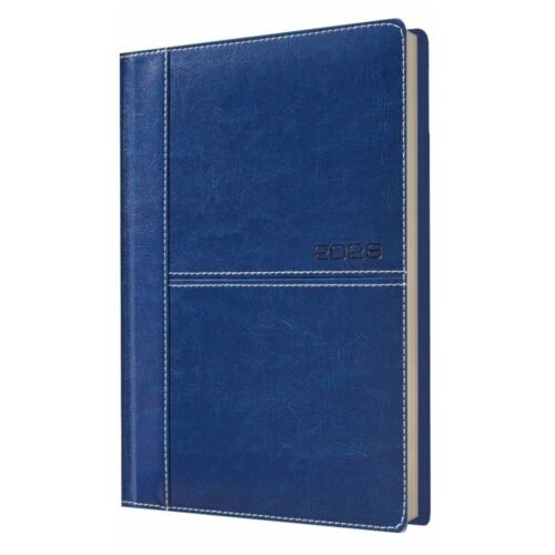 Kalendarz 2026 A4 tygodniowy registry niebieski