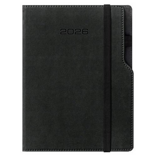 Kalendarz 2026 A5 dzienny Vip planer z gumką