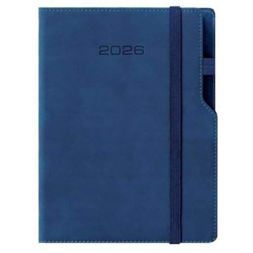 Kalendarz 2026 A5 dzienny Vip planer z gumką