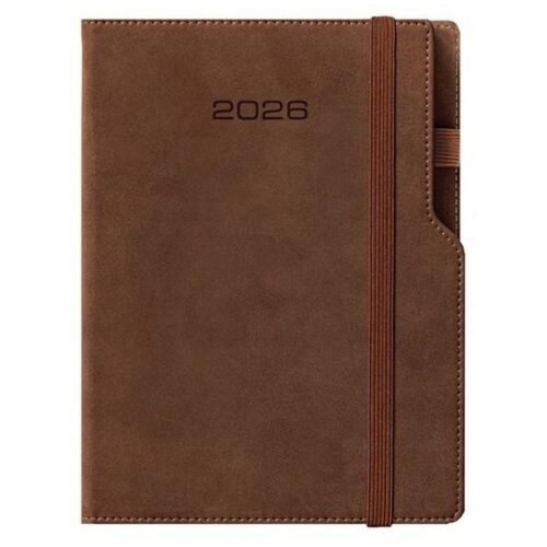 Kalendarz 2026 A5 dzienny Vip planer z gumką