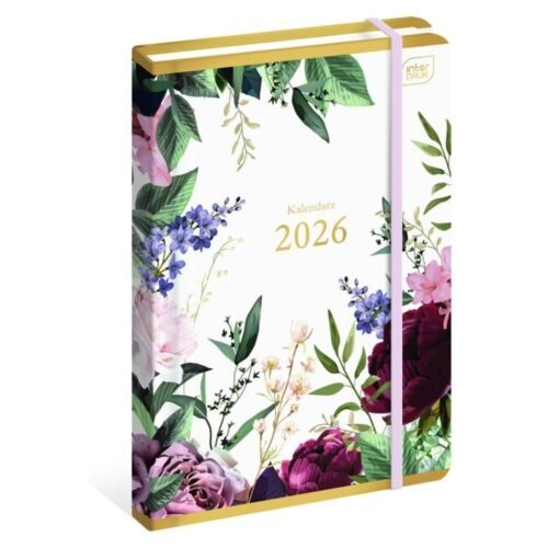 Kalendarz 2026 książkowy A5/192K Metallic Savage