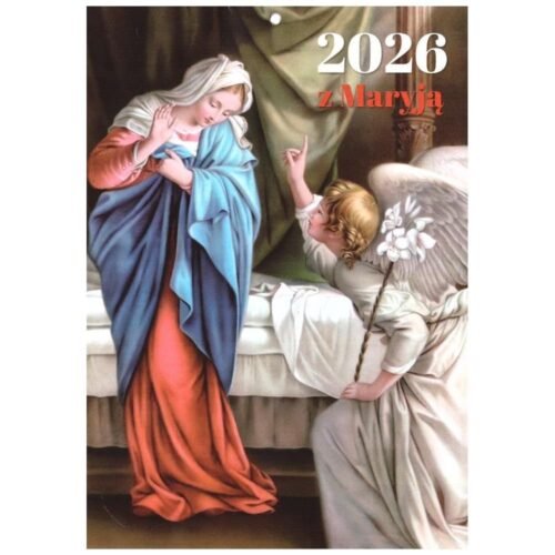 Kalendarz 2026 ścienny z Maryją