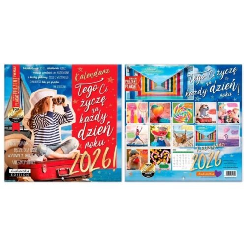 Kalendarz 2026 ścienny Classic Tego Ci życzę