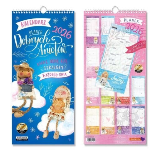 Kalendarz 2026 ścienny planer Dobrych Aniołów