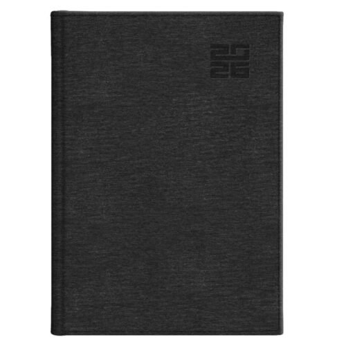 Kalendarz 2026 A4 tygodniowy Aluminium czarny