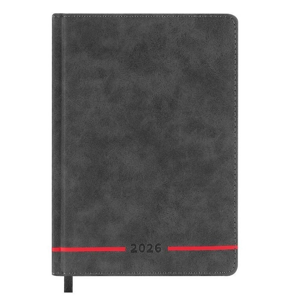 Kalendarz książkowy 2026 A5 czarny EASY